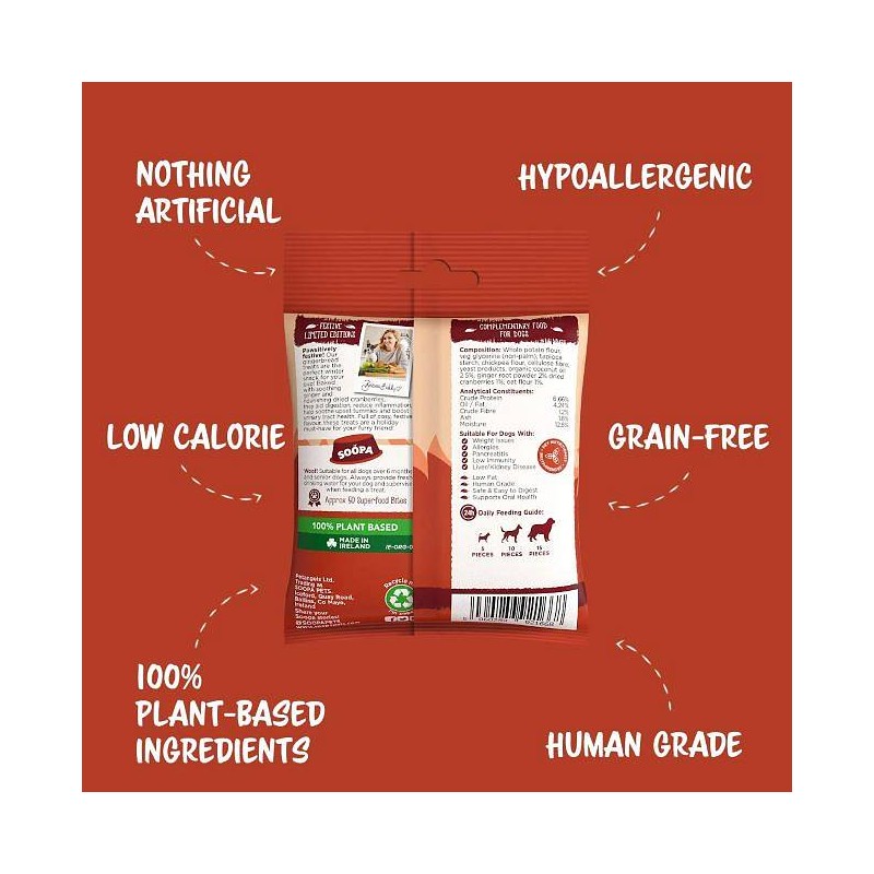 Soopa Bites Ingverjevi piškoti 50g