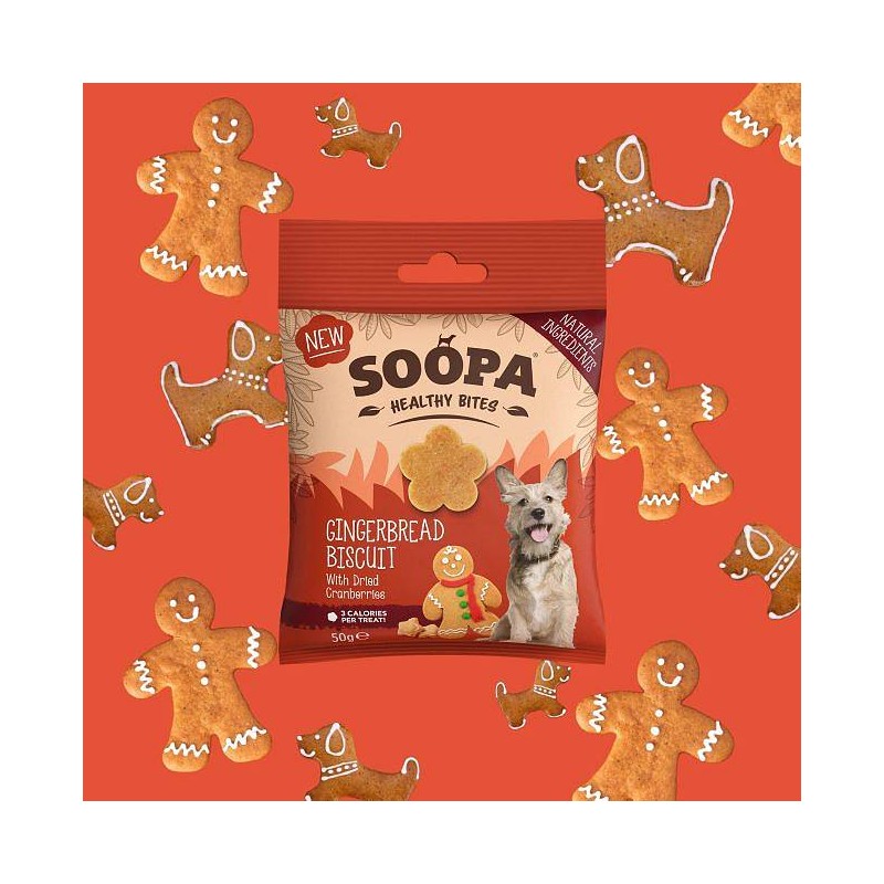 Soopa Bites Ingverjevi piškoti 50g
