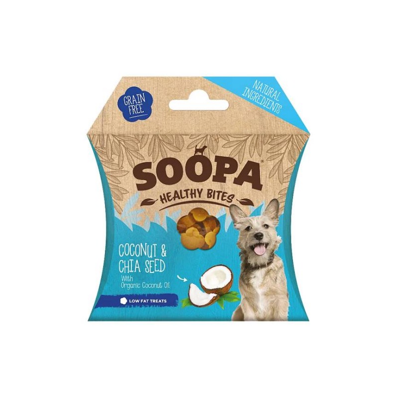 Soopa Bites Kokos i chia 50g