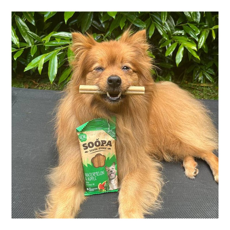 Soopa Dentals Lubenica i jabuka 100g