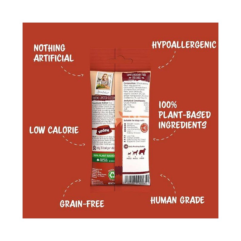 Soopa Dentals Ingverjevi piškoti 100g