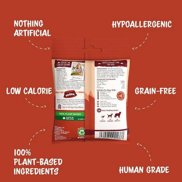 Soopa Bites Ingverjevi piškoti 50g