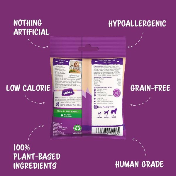 Soopa Senior Bites Banana i buča 50g