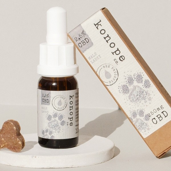 Konope CBD kapljice 2,5% nevtralne
