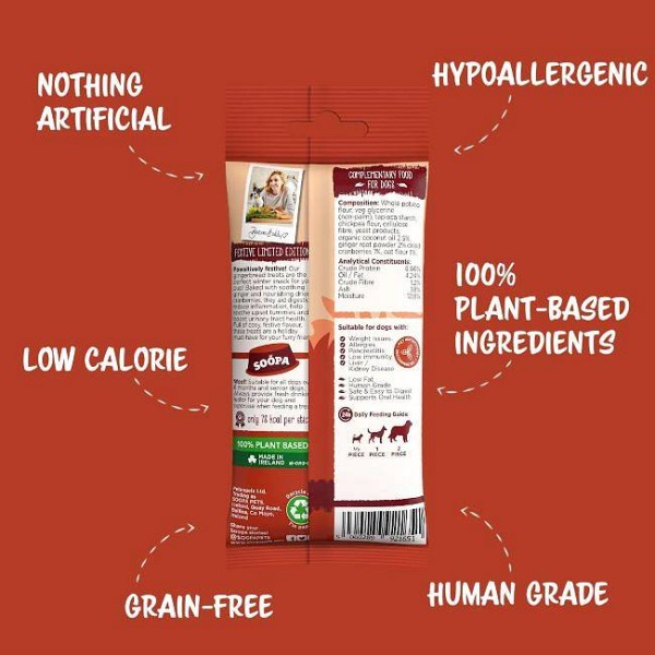 Soopa Dentals Ingverjevi piškoti 100g