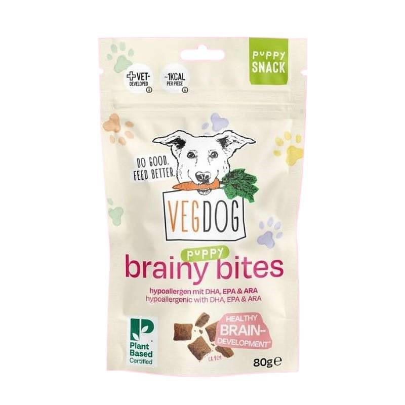 Vegdog Brainy Bites 80 g