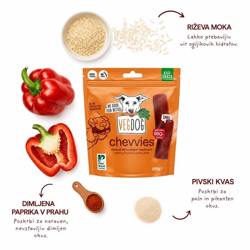 Vegdog Chevvies 200g