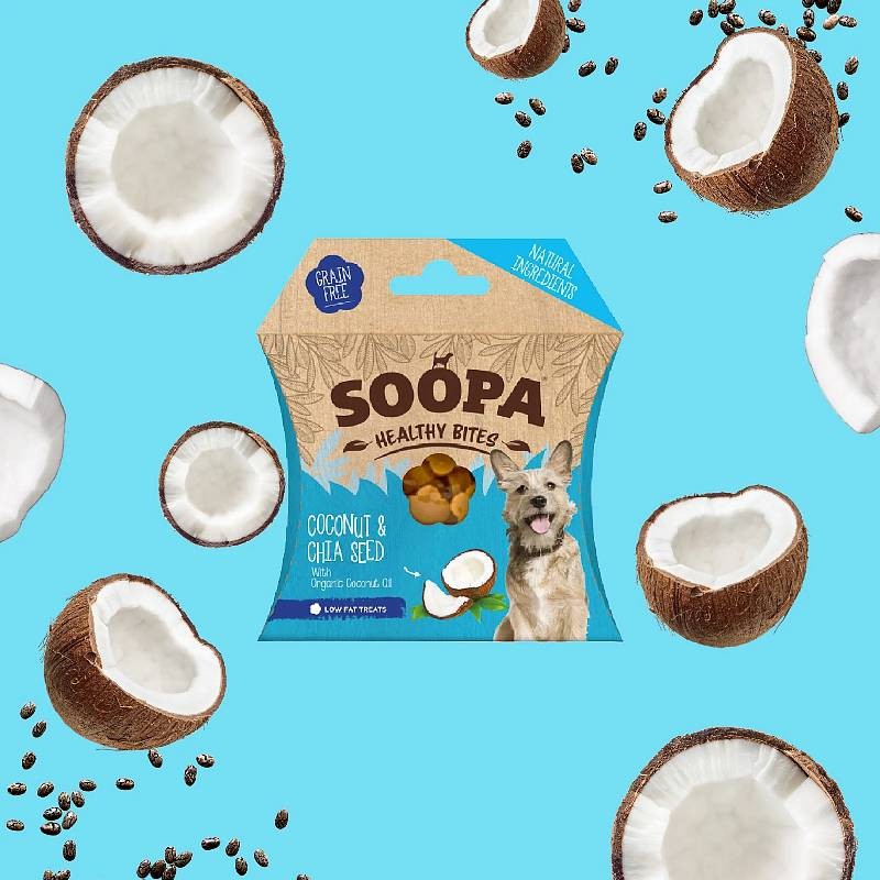 Soopa Bites Kokos i chia 50g