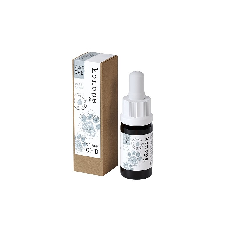 Konope CBD 2,5% kapi neutralne