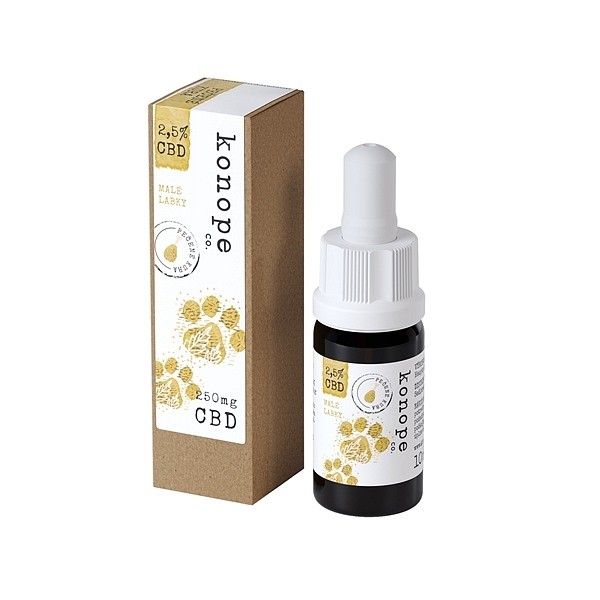 Konope CBD 2,5% kapi aroma piletine