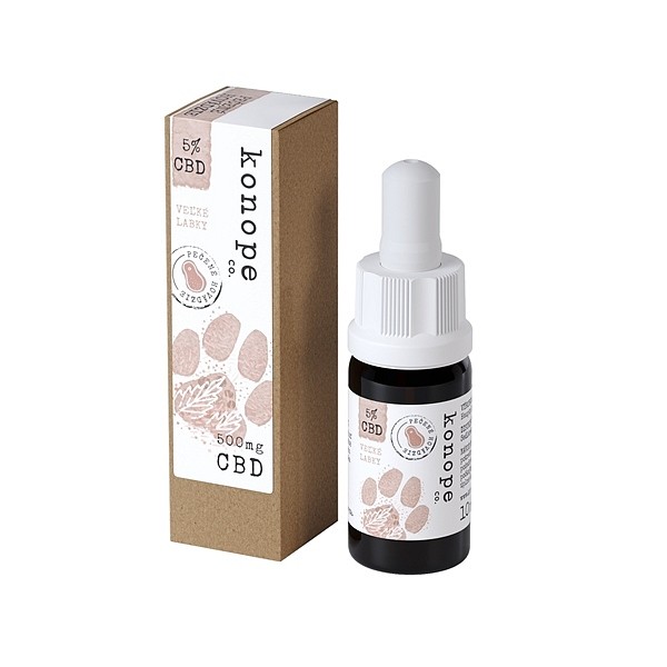 Konope CBD kapljice 5% aroma govedine