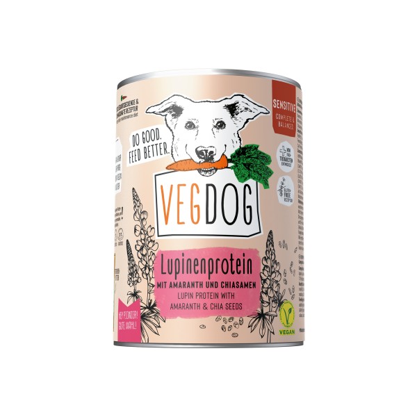 Vegdog Sensitive Volčji bob 400g