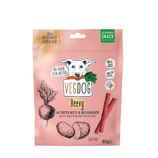 Vegdog Beevys 80g