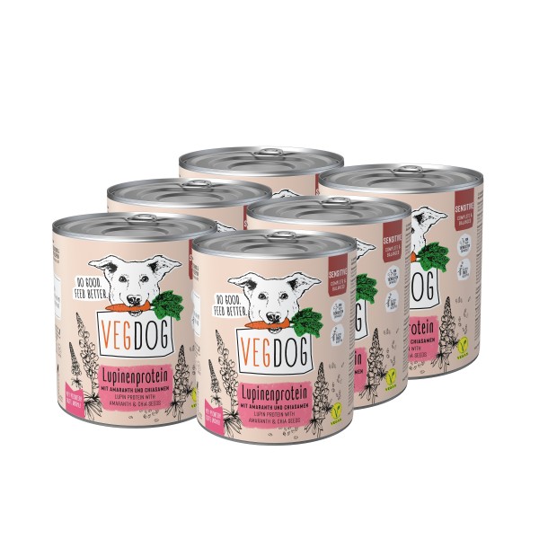 Vegdog Sensitive Volčji bob 800g