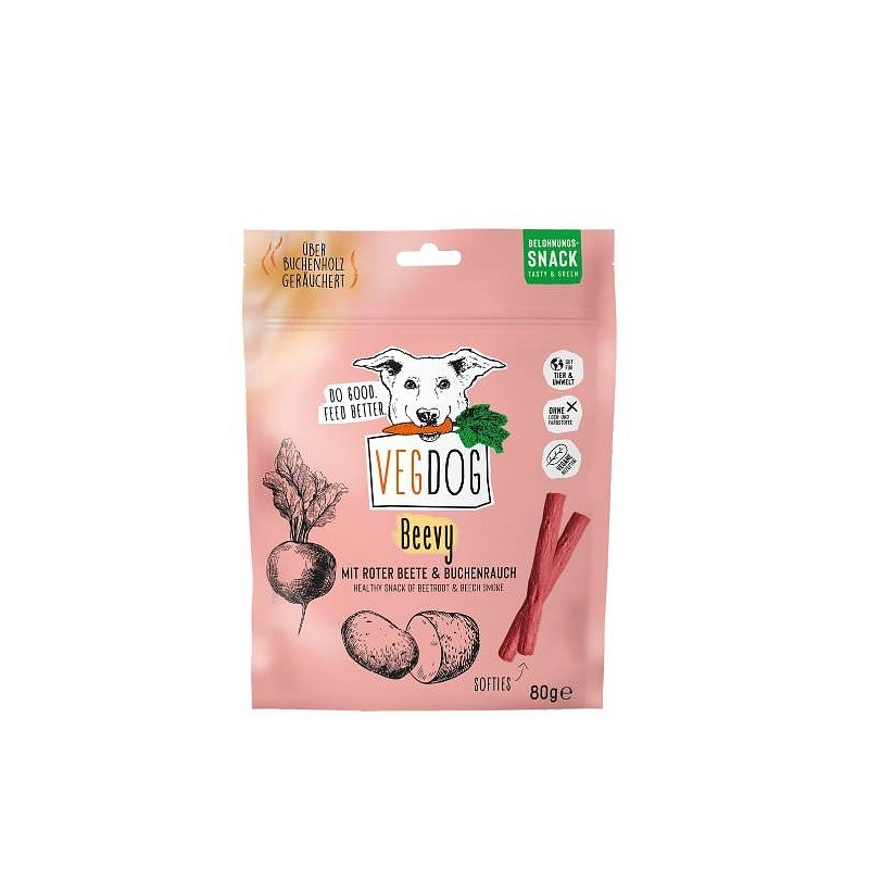 Vegdog Beevys 80g