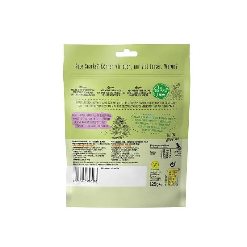 Vegdog Veggies Skincare 125 g