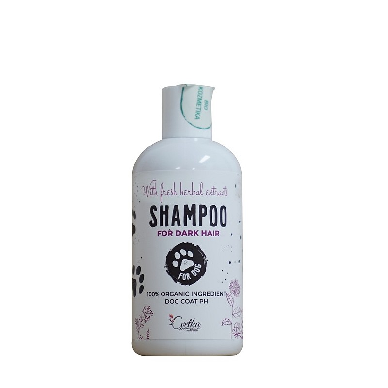 Cvetka Šampon za temno dlako 250 ml