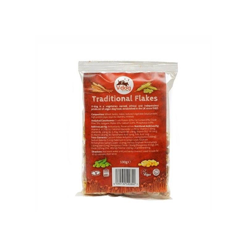 Vzorec V-dog Traditional Flakes 100g